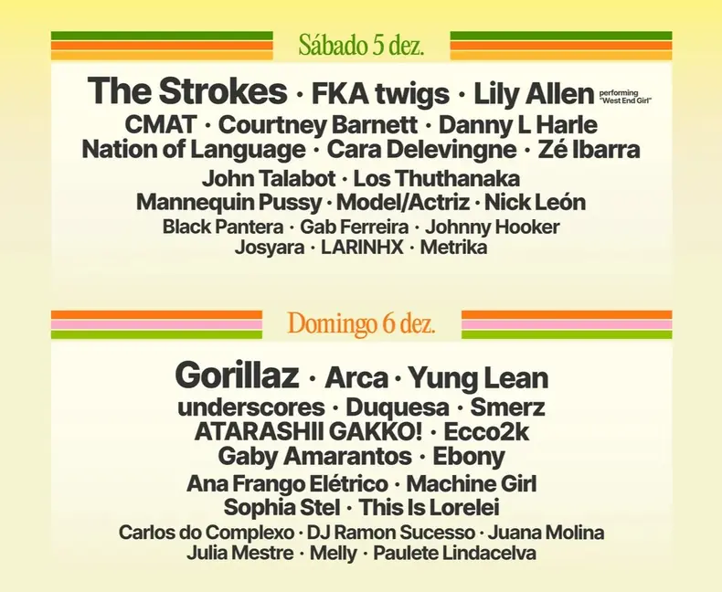 Primavera Sound São Paulo 2026 Primavera Sound São Paulo 2026