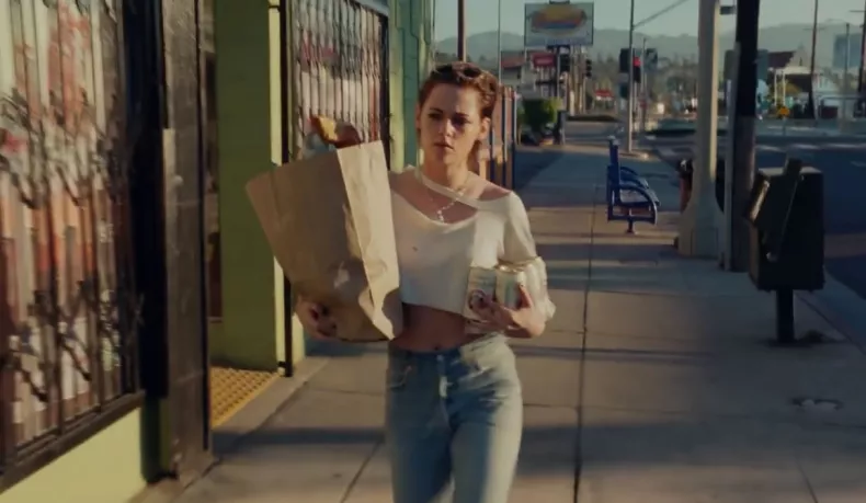 Kristen Stewart em vídeo da banda The Rolling Stones