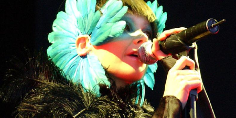 Björk e Thom Yorke juntos em protesto
