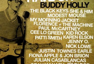 Álbum tributo a Buddy Holly traz Lou Reed, Patti Smith, Black Keys, Paul McCartney, Modest Mouse,entre outros