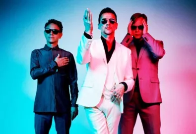 O anúncio do Depeche Mode
