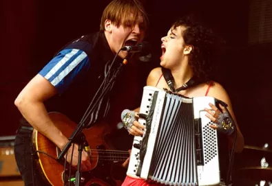 Régine Chassagne, do Arcade Fire, está grávida