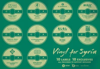 Vinyl For Syria reúne membros do Blur, Franz Ferdinand, Red Hot, Yeah Yeah Yeahs, entre outros