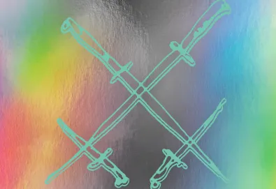 13" Frank Beltrame Italian Stiletto with Bison Horn Grips